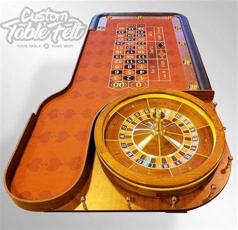 professional roulette table.